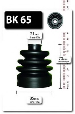 SHAFTEC BK65 Bellow Set, drive shaft